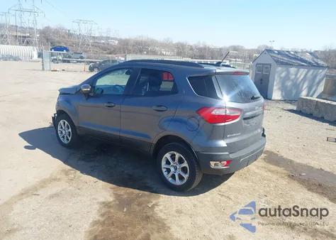 2019 Ford Ecosport Se from USA, damaged, VIN MAJ6S3GL7KC259940